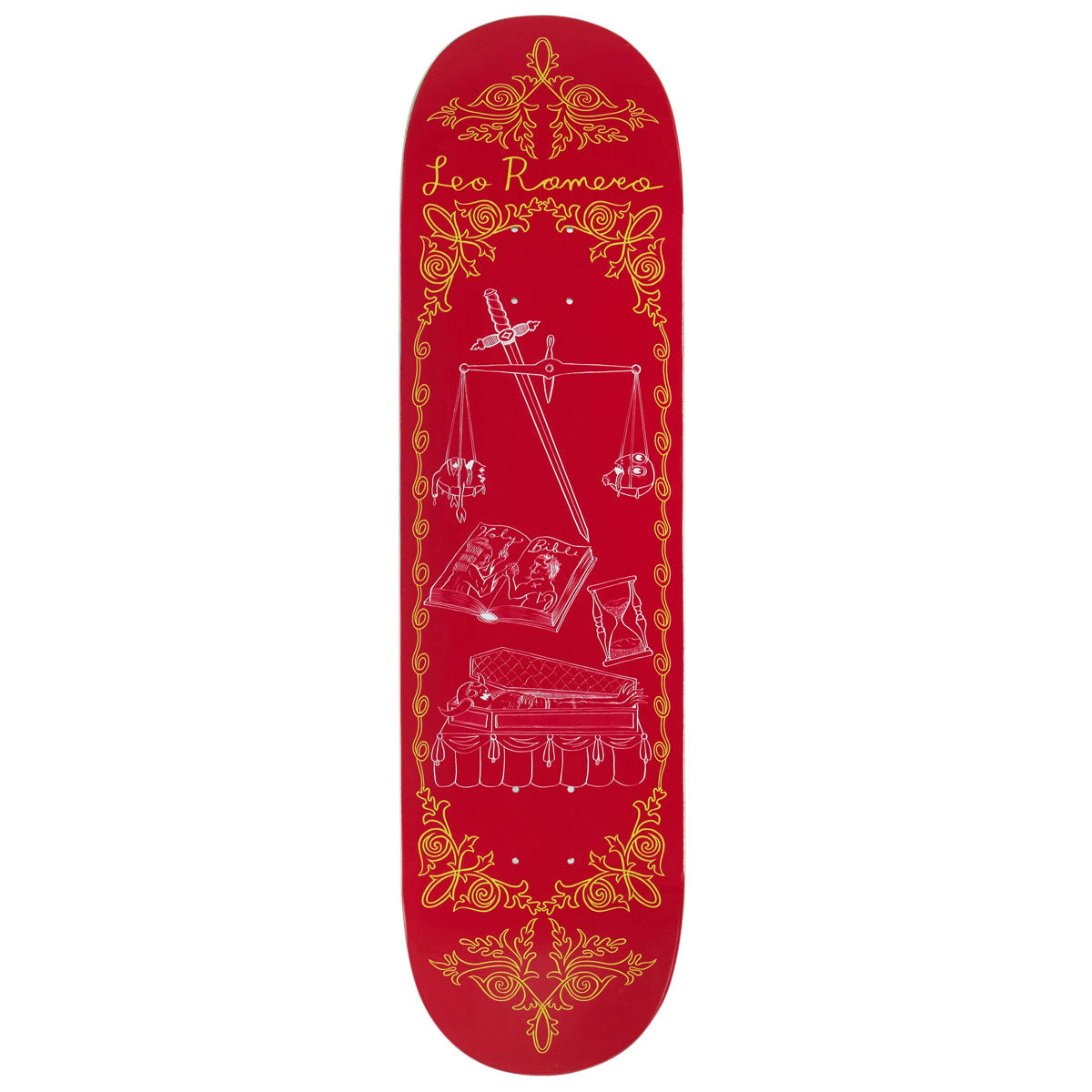 Toy Machine Romero Death Banner Skateboard Deck - 8.50