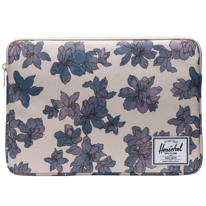 Herschel Supply Anchor 15-16 Inch Sleeve - Moonbeam Floral Waves