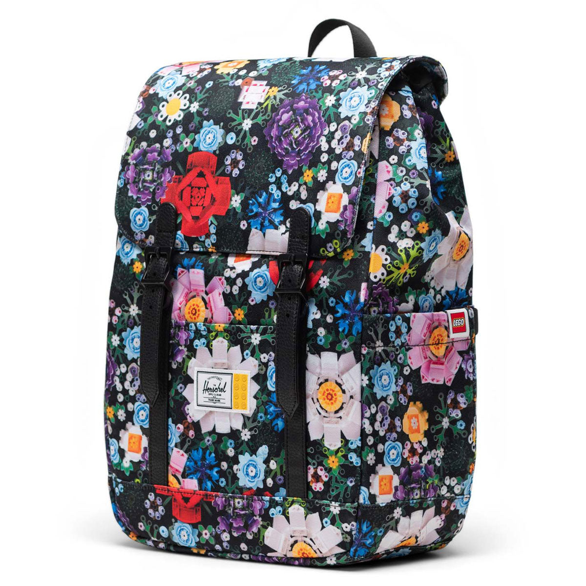 Herschel Supply x LEGO Retreat Small Backpack - Garden Floral image 3