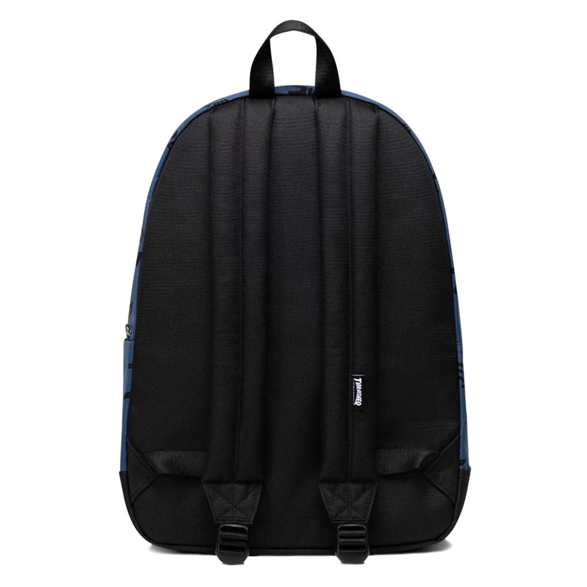 Herschel Supply x Thrasher Classic XL Nylon Backpack - Oceana/Dark Navy Destroy image 3