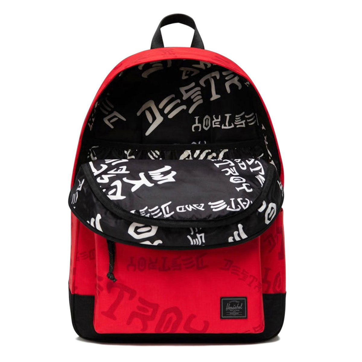 Herschel Supply x Thrasher Classic XL Nylon Backpack - Racing Red/Barbados Cherry Destroy image 2