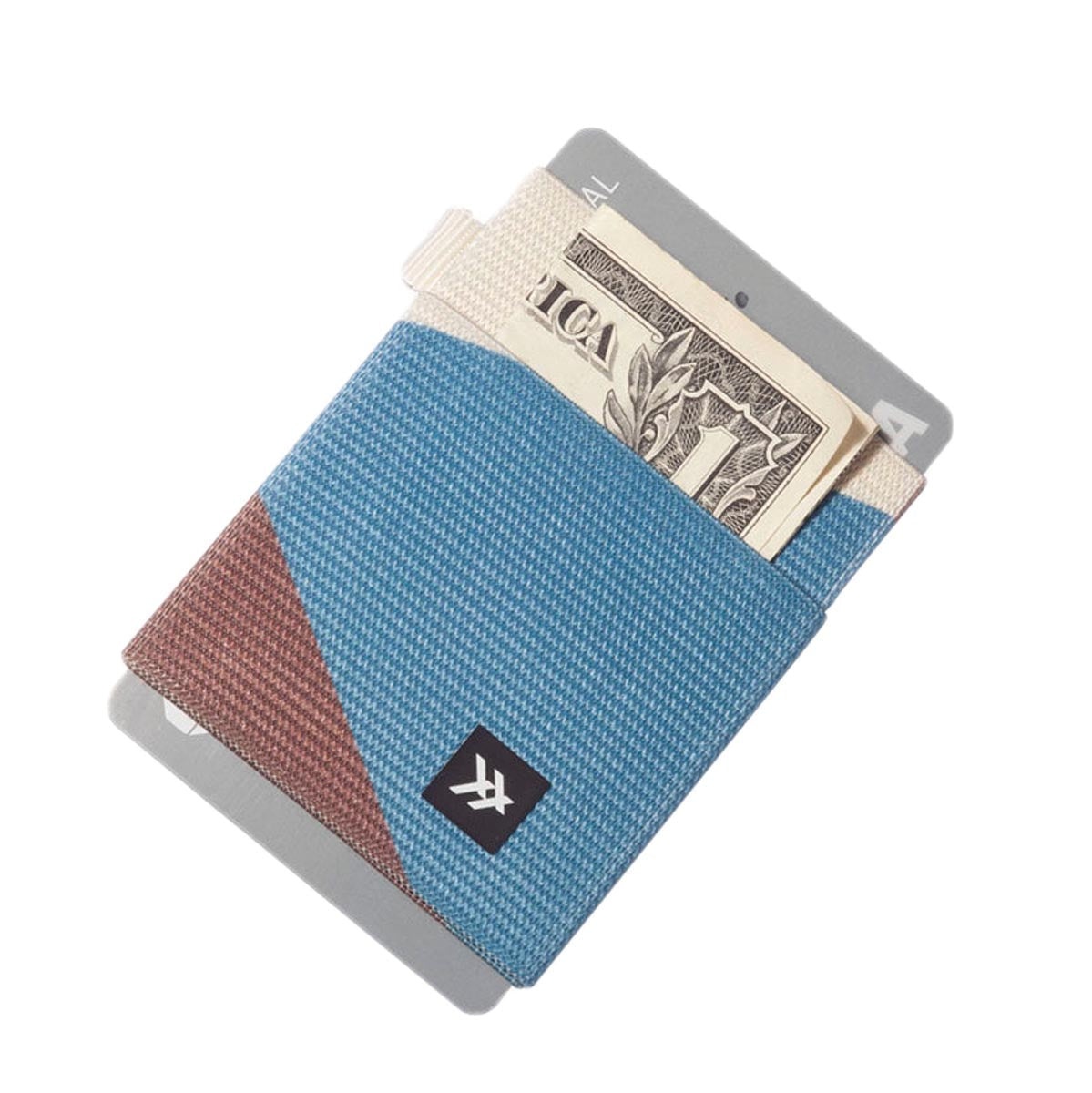 Thread Elastic Wallet - Fine Line Blue image 2