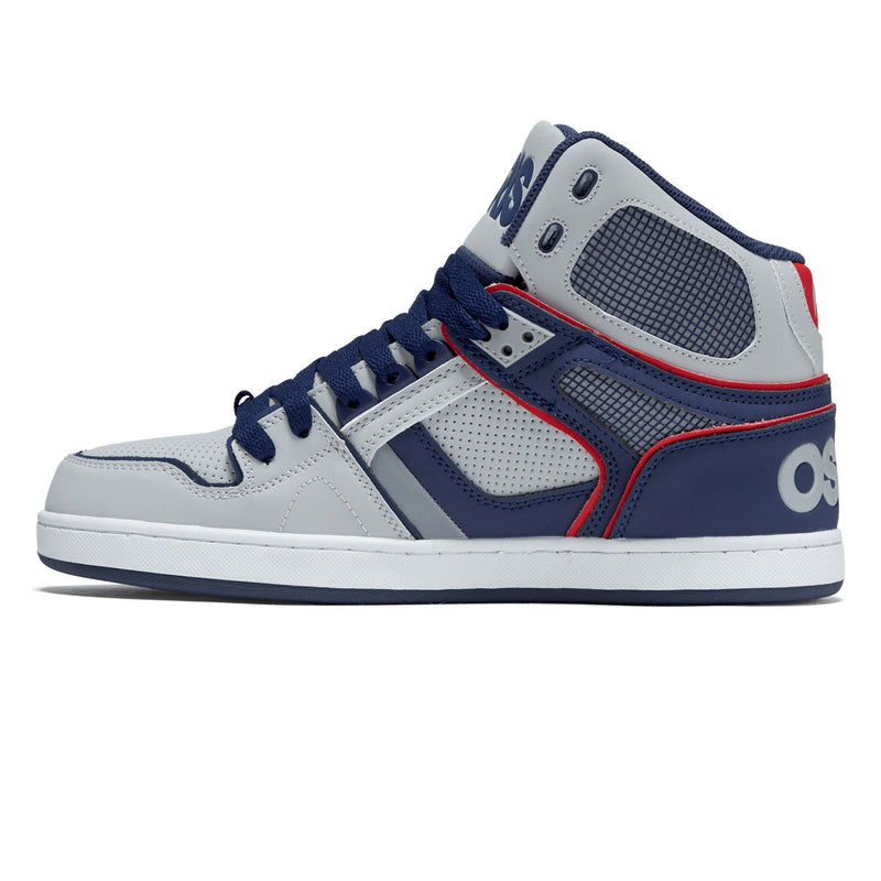 Osiris NYC 83 CLK Shoes - Navy/Grey/Red