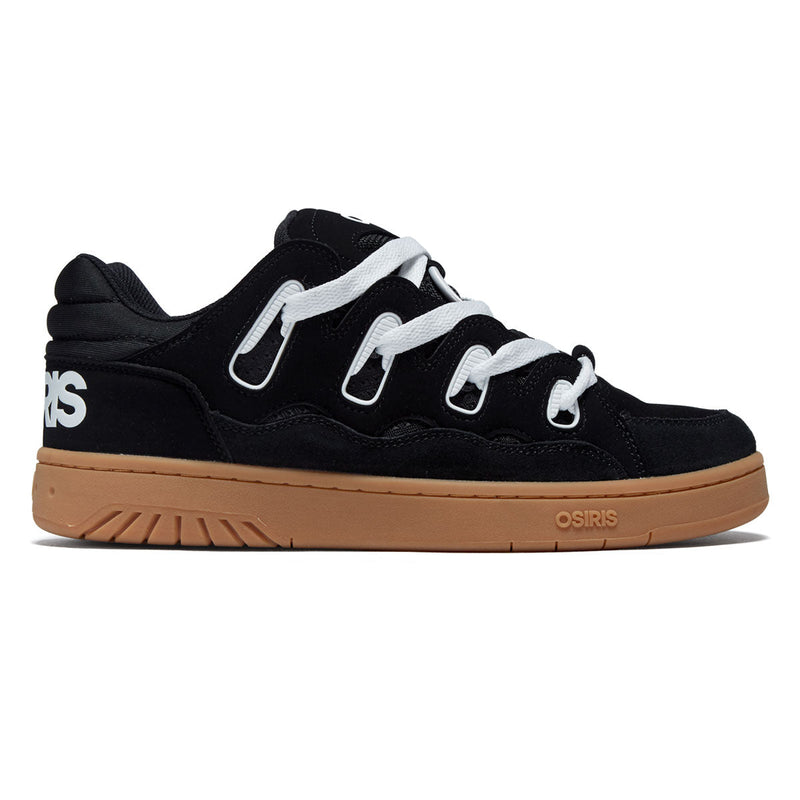 Osiris D3S Shoes - Black/White/Gum