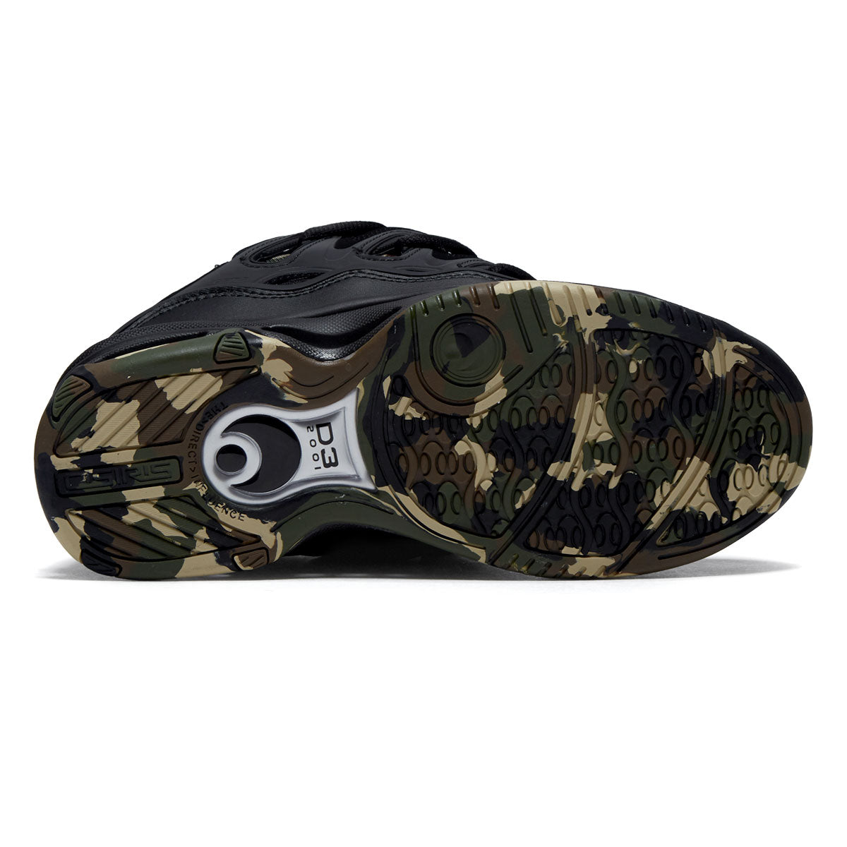 Osiris D3 2001 Shoes - Black/Camo – Daddies Board Shop