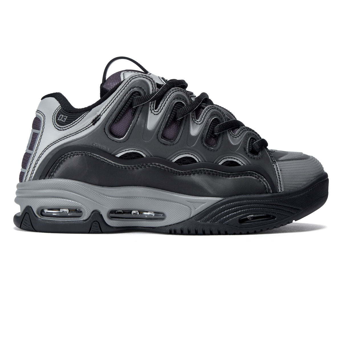 Osiris D3 2001 Shoes - Silver/Black/Holo image 1