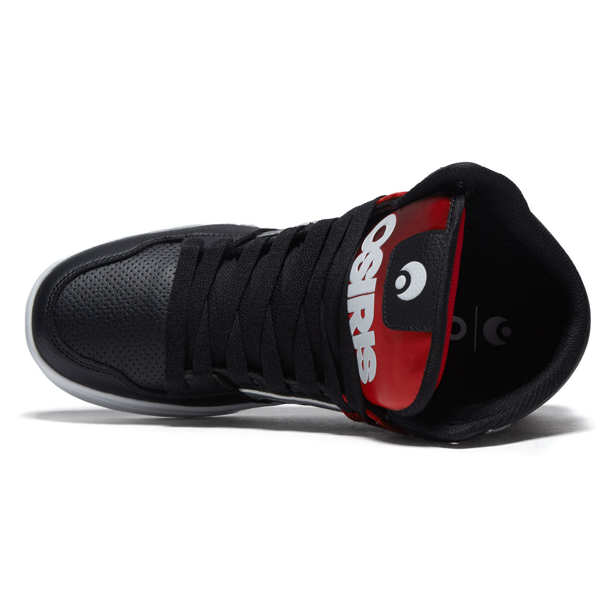 Osiris Clone Shoes - Black/Red/Holo image 3