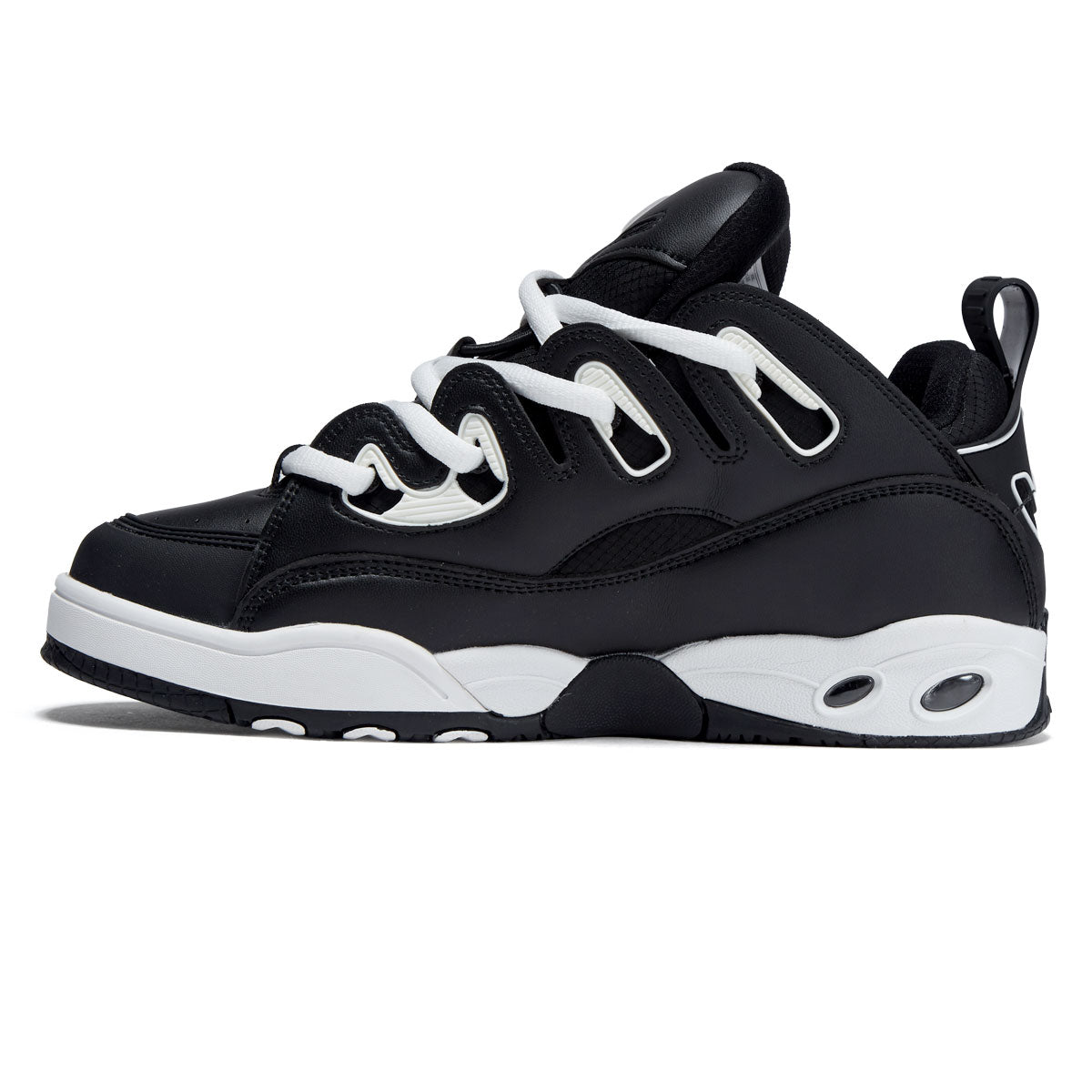 Osiris D3 E Shoes - Black/White/Black image 2