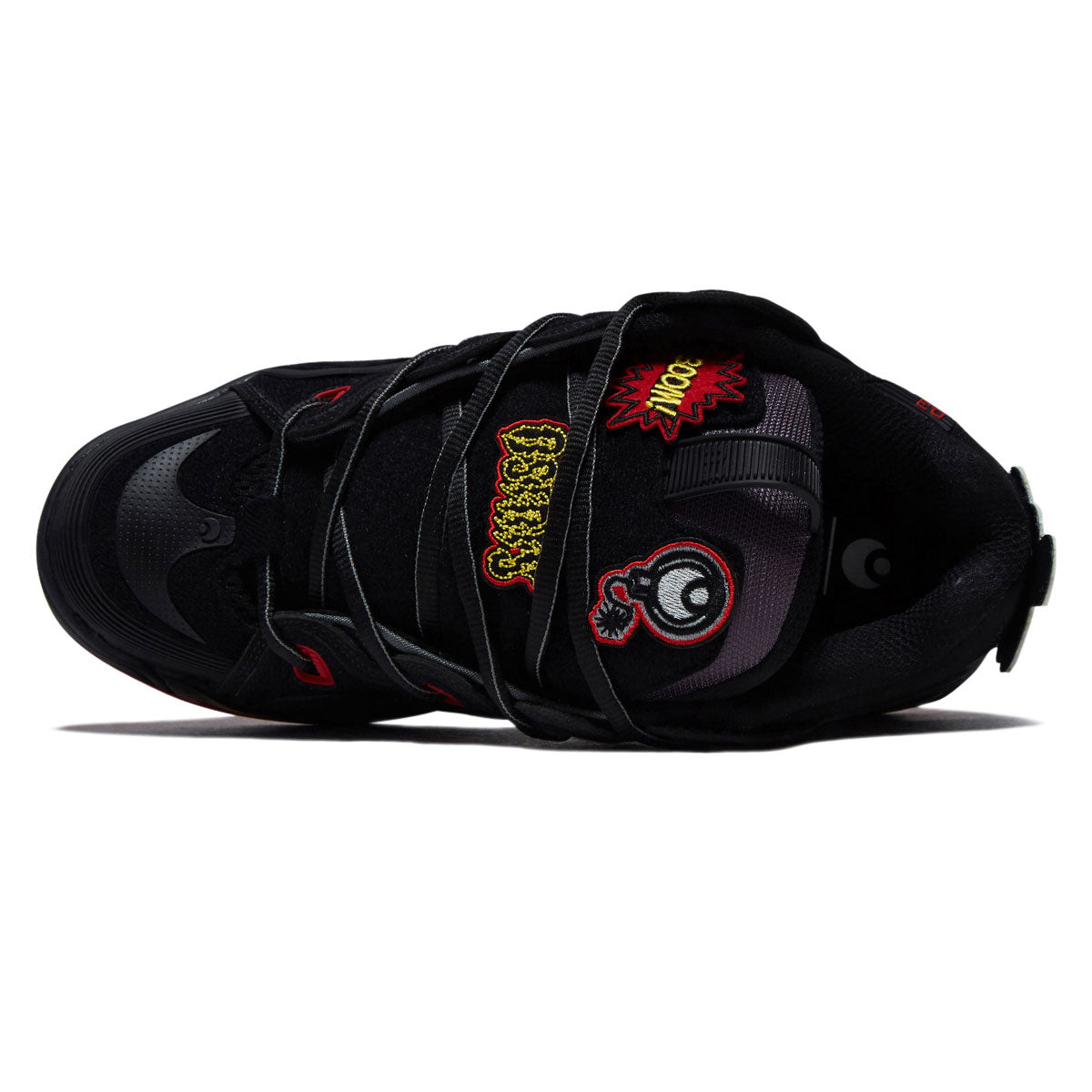 Osiris D3 2001 Shoes - Black/Red/Velcro image 3