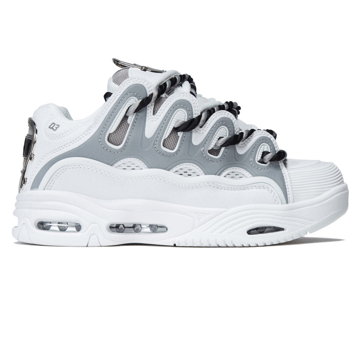 Osiris D3 2001 Shoes - 25 Years/White/Silver image 1