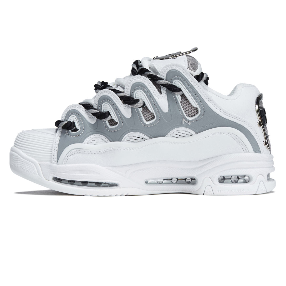 Osiris D3 2001 Shoes - 25 Years/White/Silver image 2
