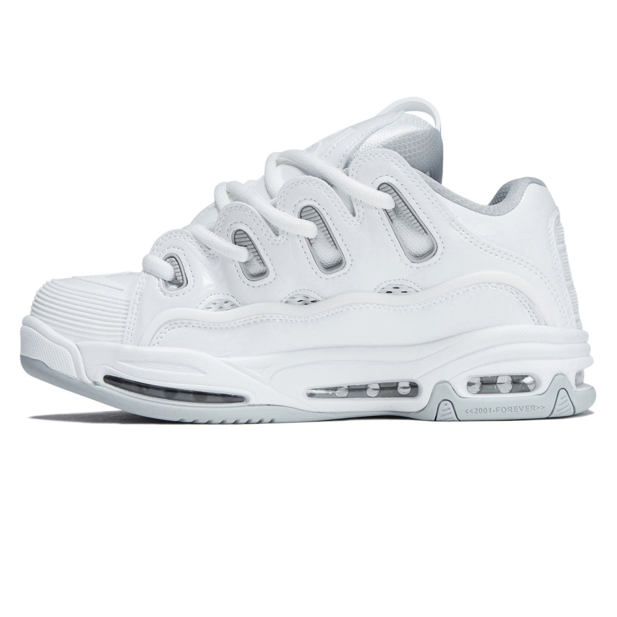 Osiris D3 2001 Shoes - White/Grey/White image 2