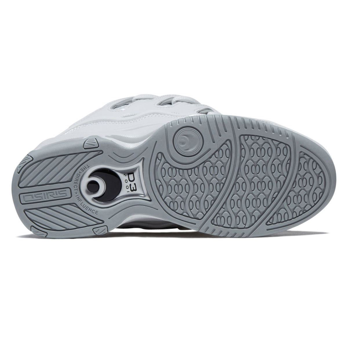 Osiris D3 2001 Shoes - White/Grey/White image 4