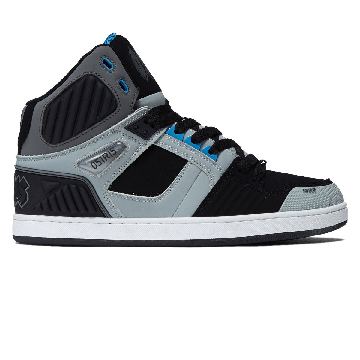 Osiris NYC 83 XRP Shoes - Grey/Black/Cyan image 1
