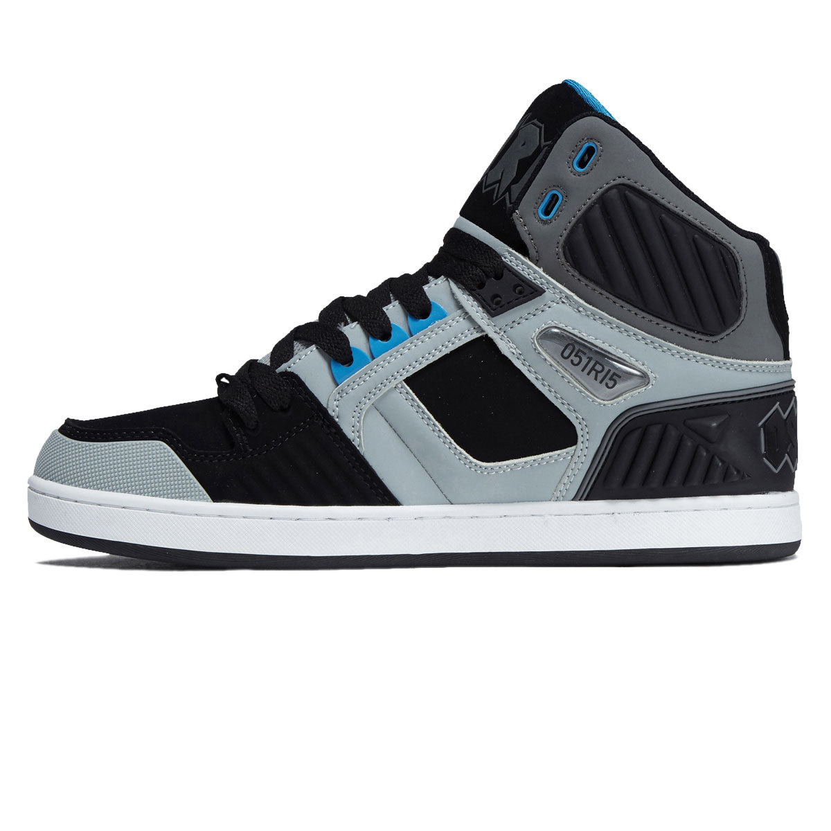 Osiris NYC 83 XRP Shoes - Grey/Black/Cyan image 2