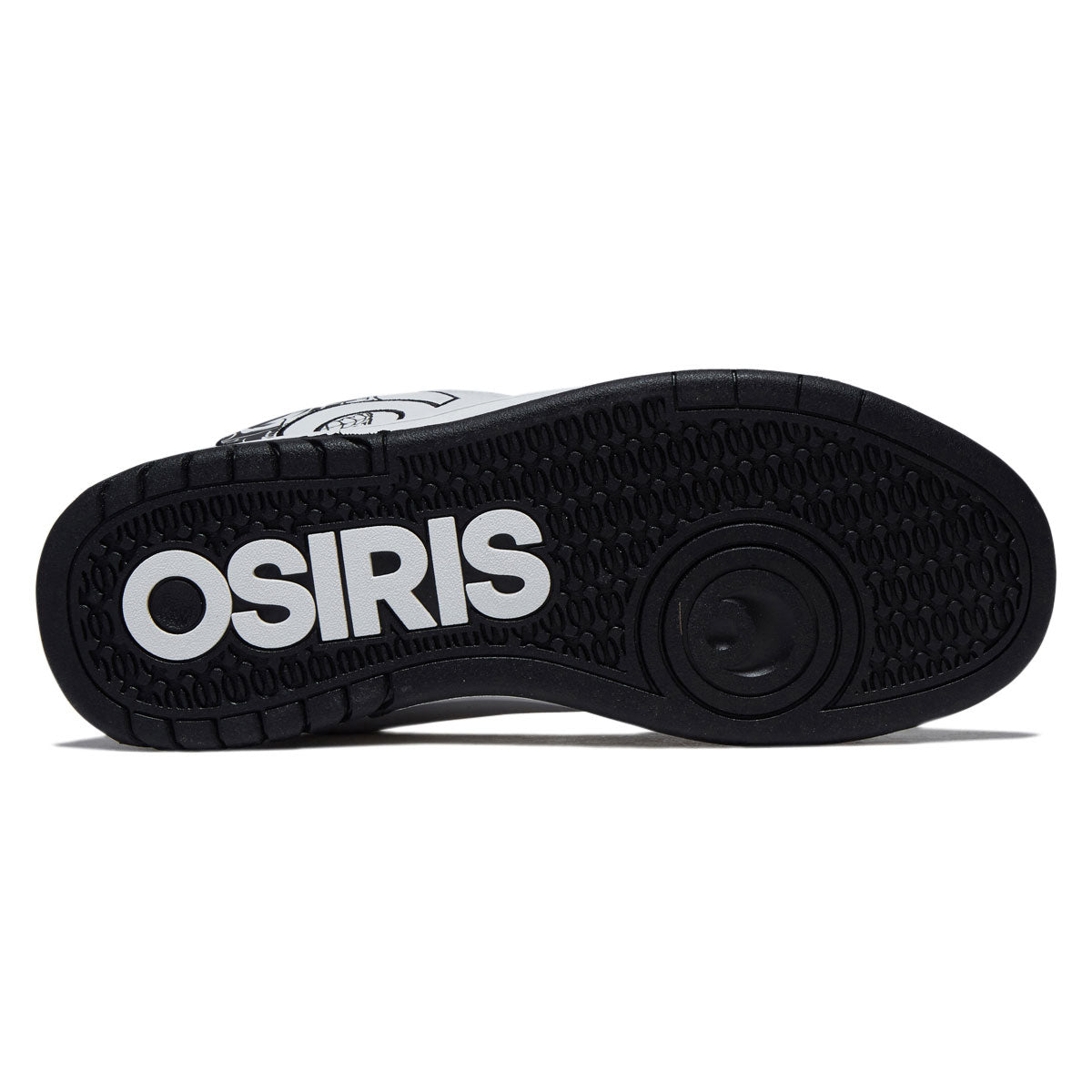 Osiris Troma Alt Shoes - White/Black/Skull image 4