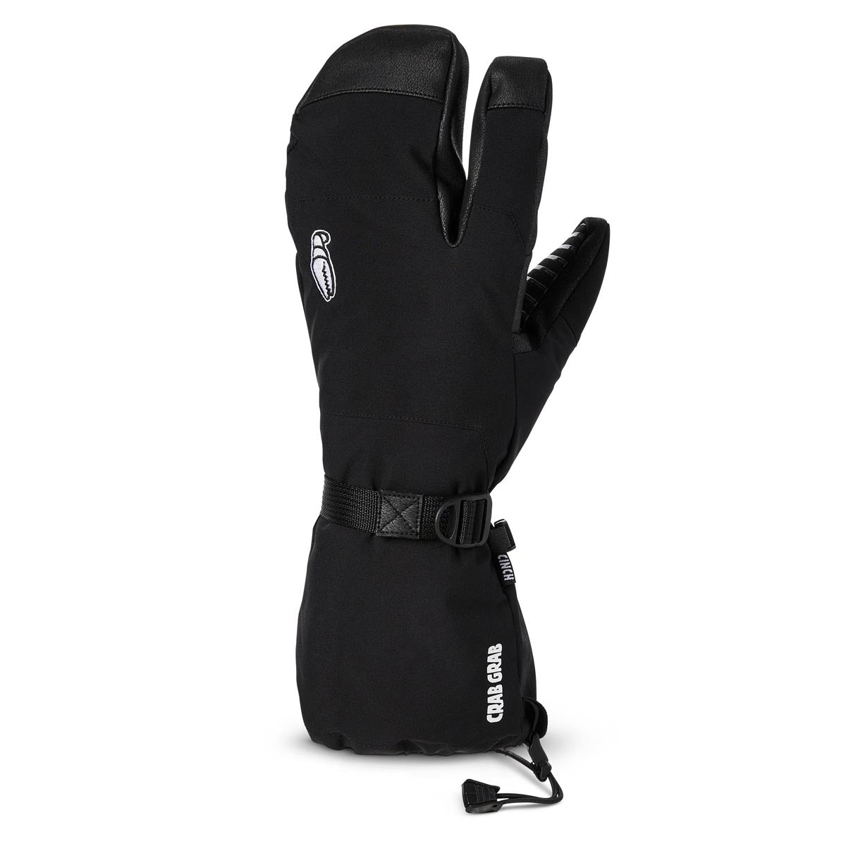 Crab Grab Cinch Trigger 2024 Snowboard Gloves - Black image 1