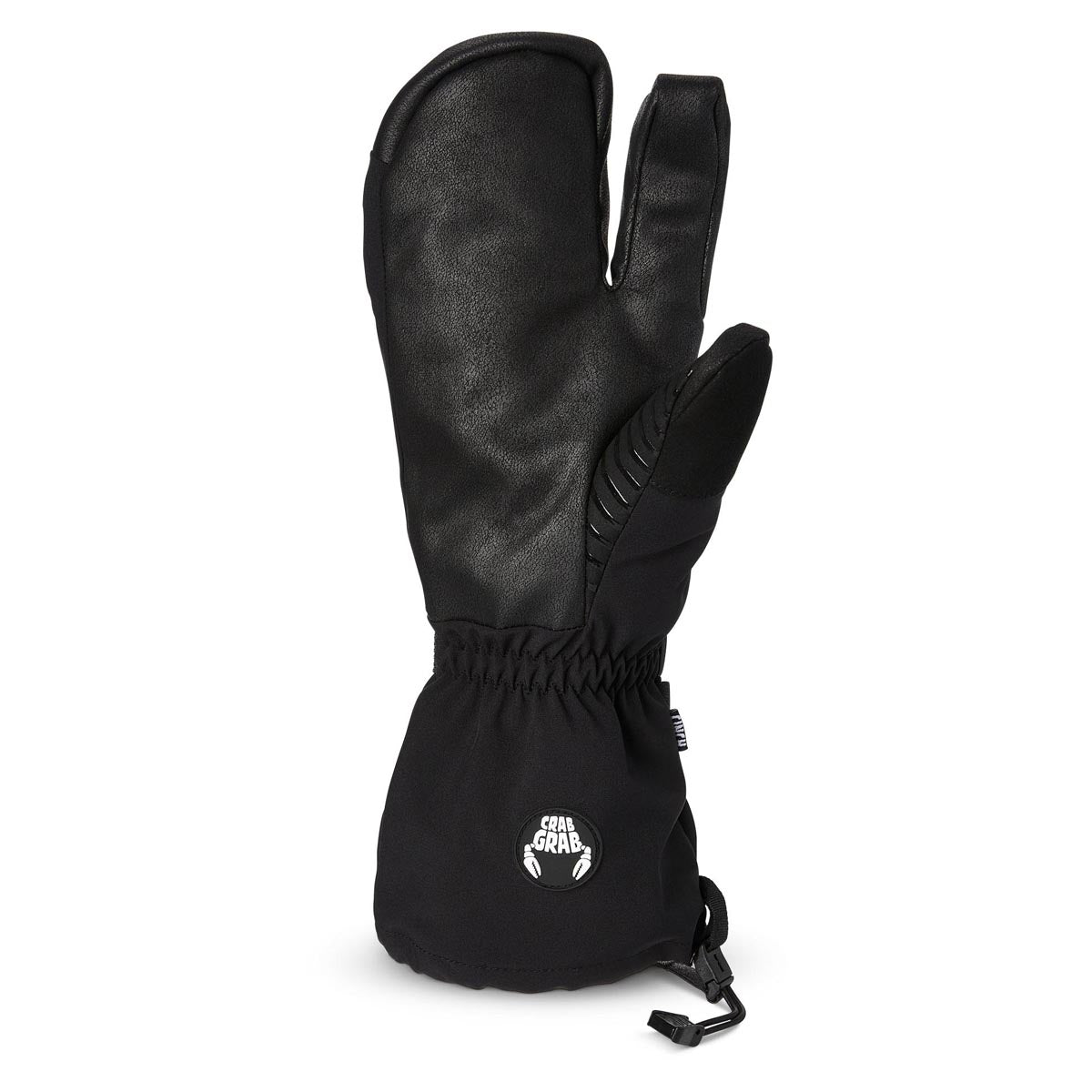 Crab Grab Cinch Trigger 2024 Snowboard Gloves - Black image 2