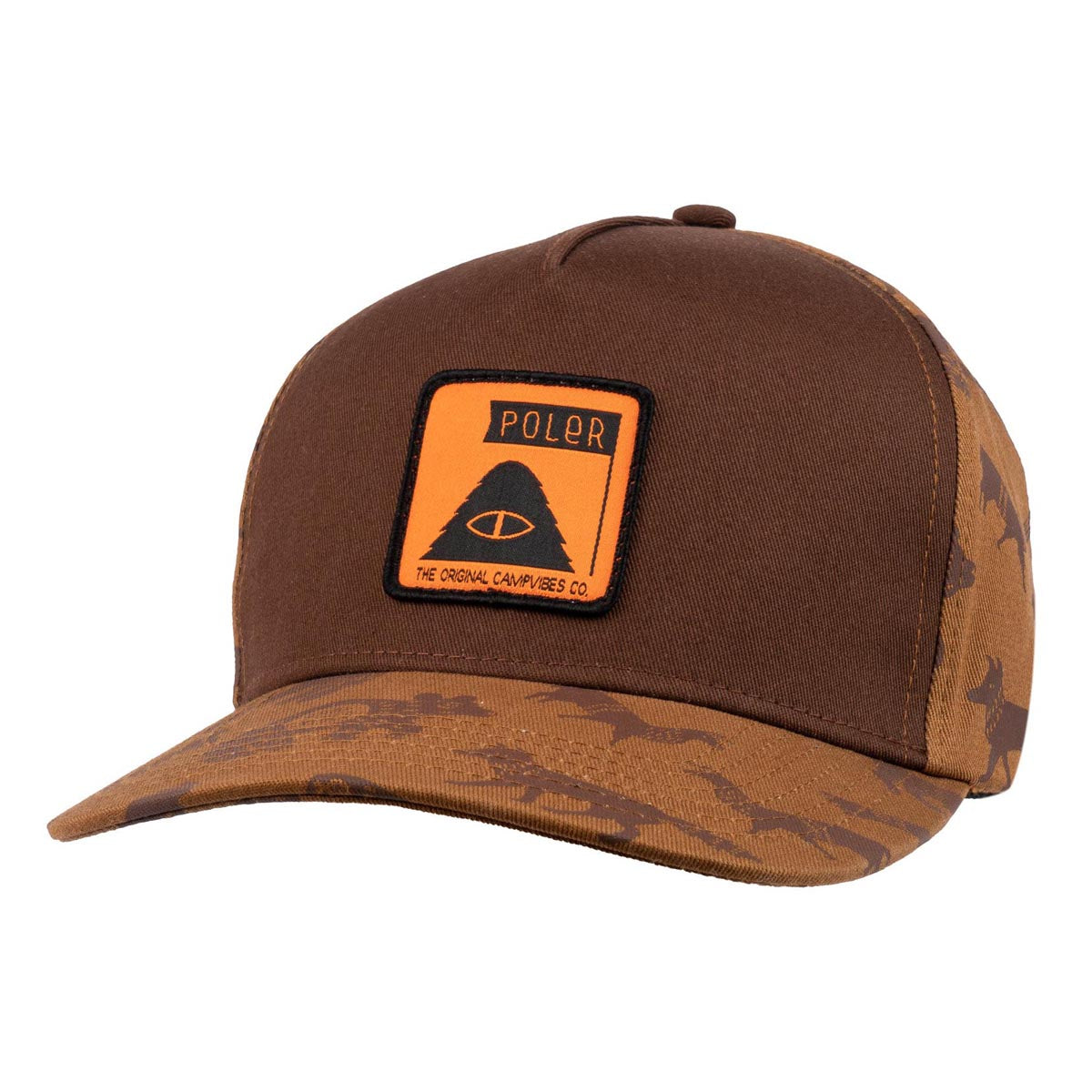 Poler Print Patch Hat - Critter Brown image 1
