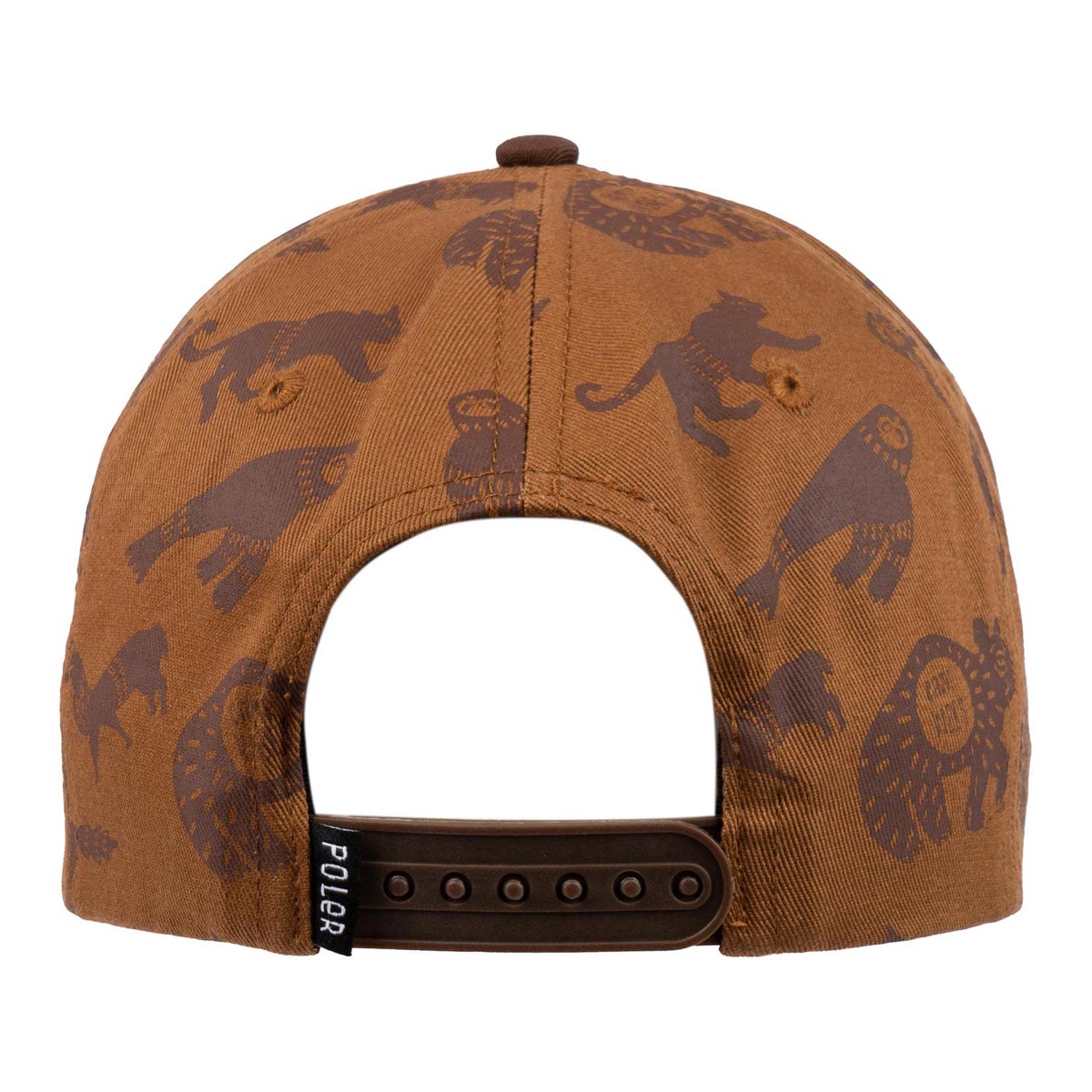 Poler Print Patch Hat - Critter Brown image 2
