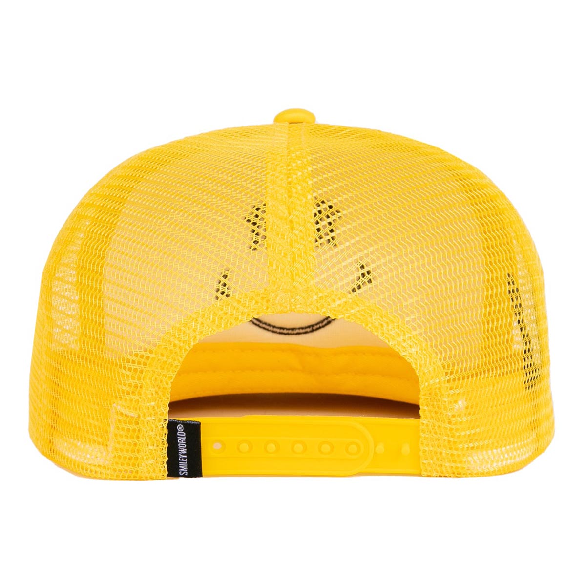 Grizzly x Smiley World Big Smile Trucker Snapback Hat - Yellow image 3