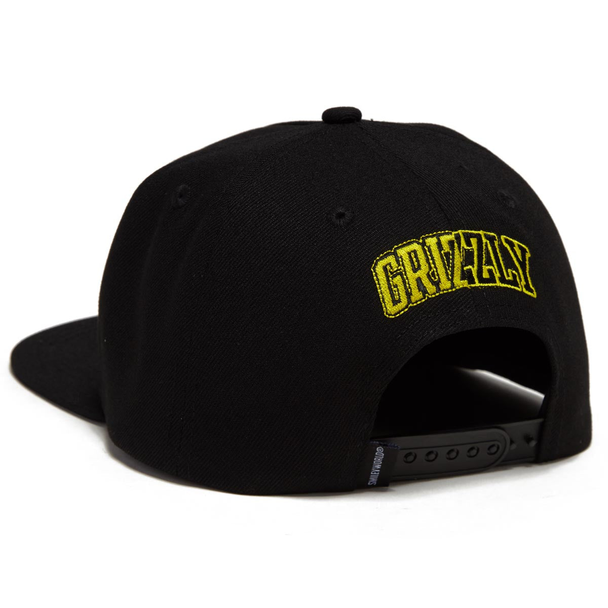 Grizzly x Smiley World Snapback Hat - Black image 2