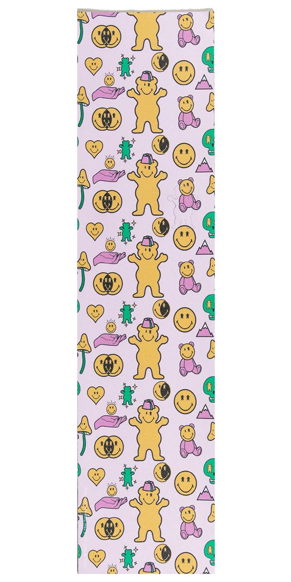Grizzly x Smiley World Smile Like You Mean It Grip Tape image 1