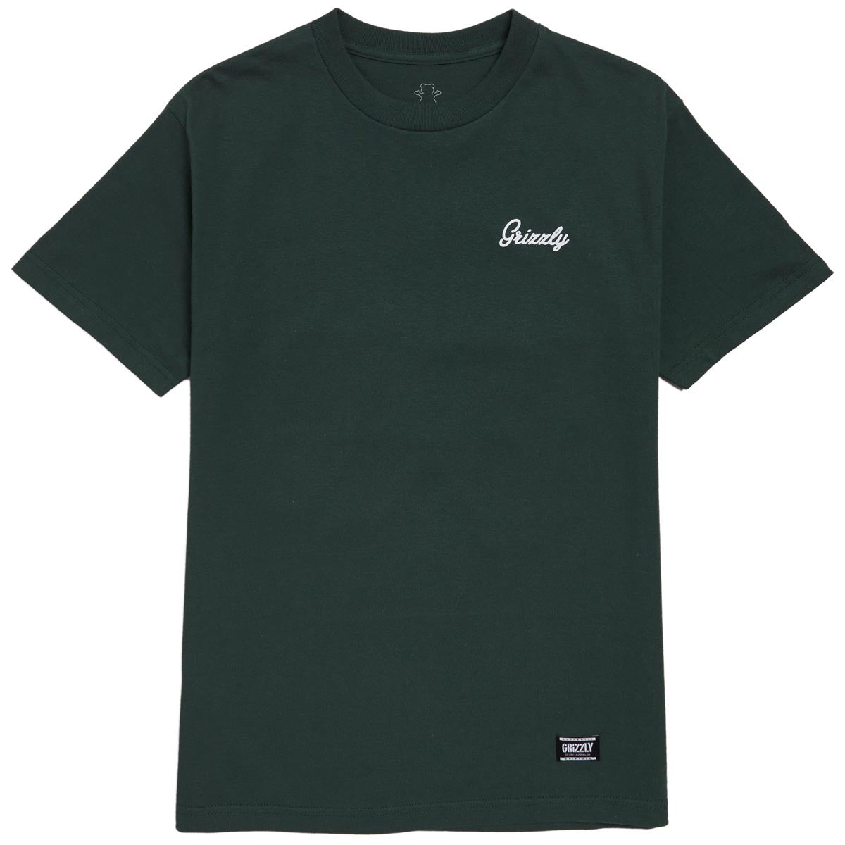 Grizzly Rolling Deep T-Shirt - Forest Green image 2