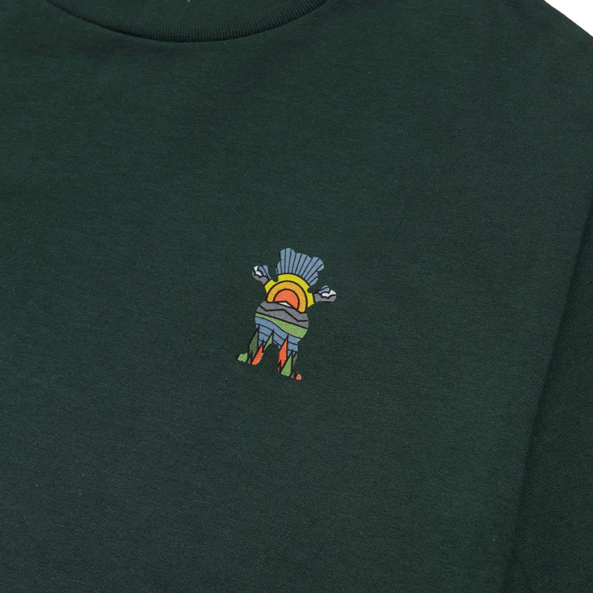Grizzly Sun Valley T-Shirt - Forest Green image 3