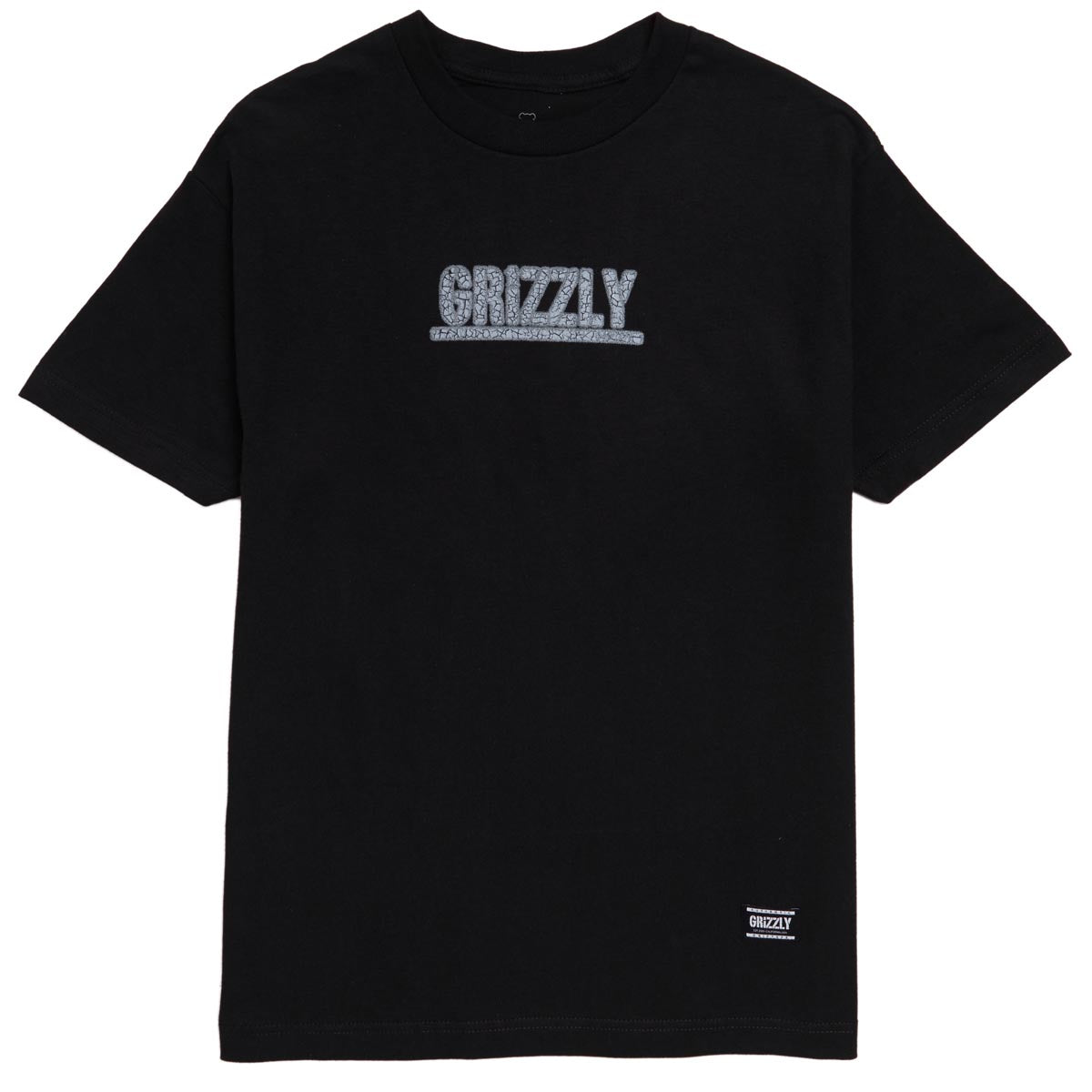 Grizzly Asphalt T-Shirt - Black image 1