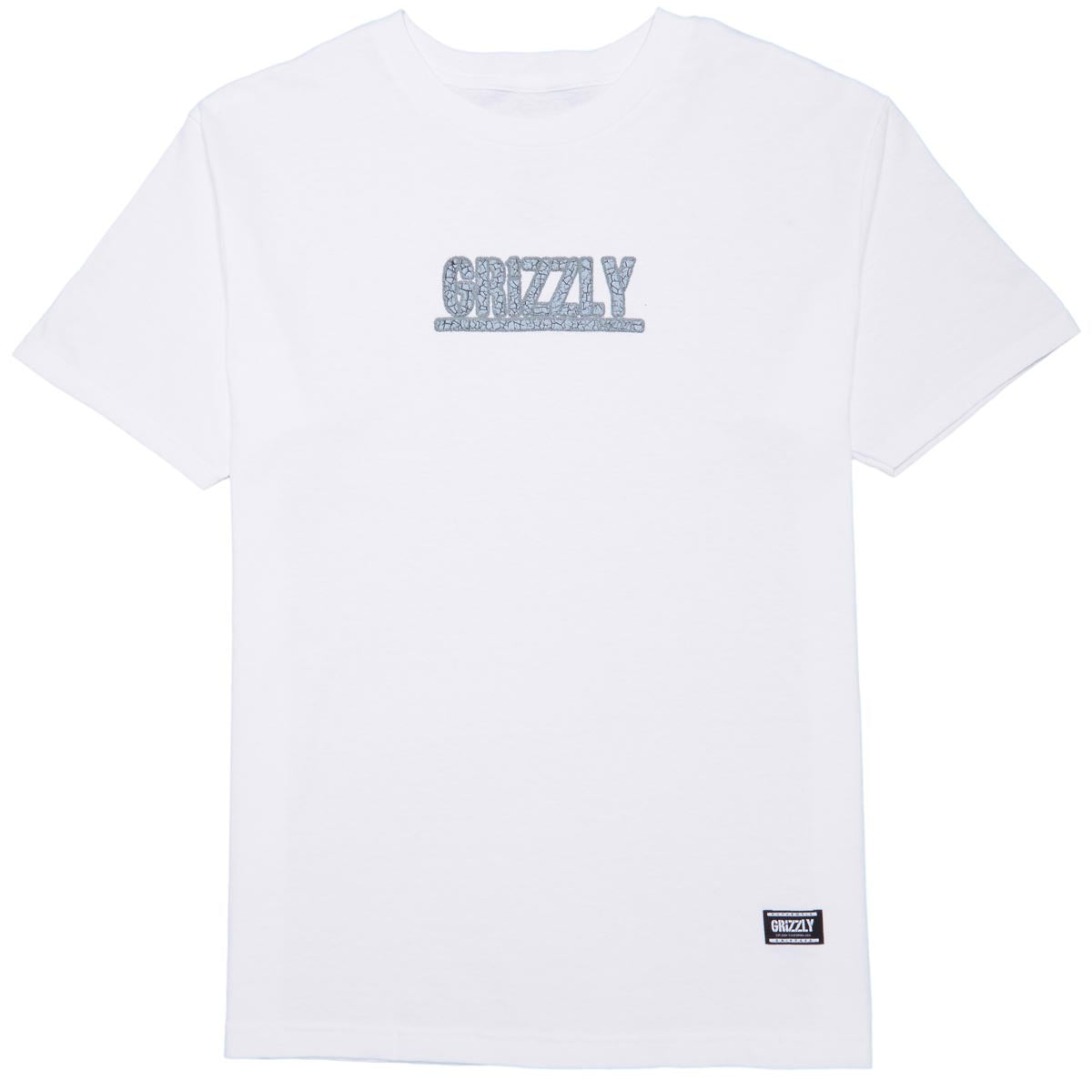 Grizzly Asphalt T-Shirt - White image 1