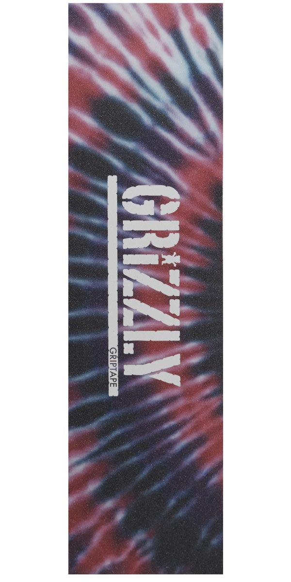 Grizzly Tie Dye Stamp Grip tape - Purple image 1