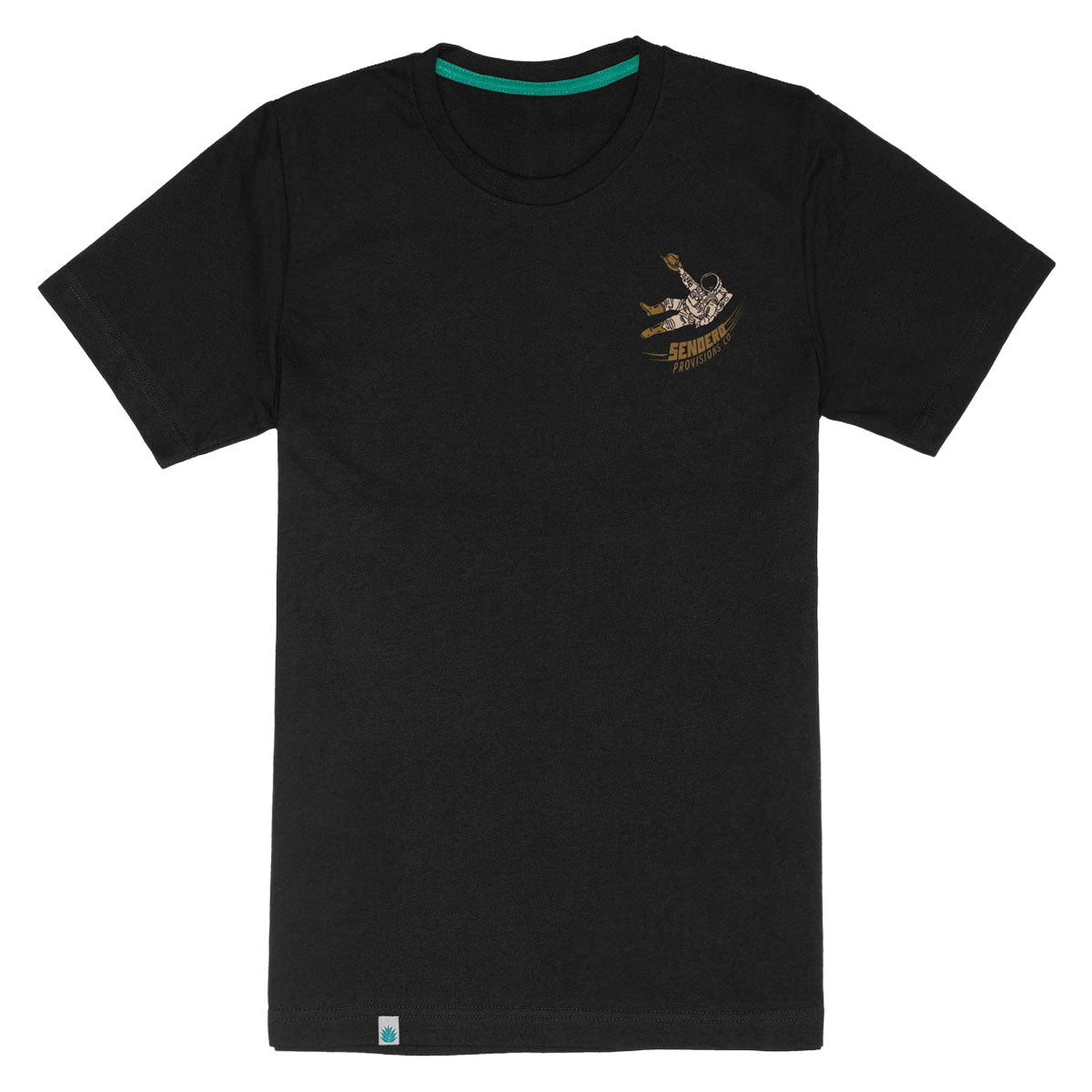 Sendero To Space T-Shirt - Black image 2