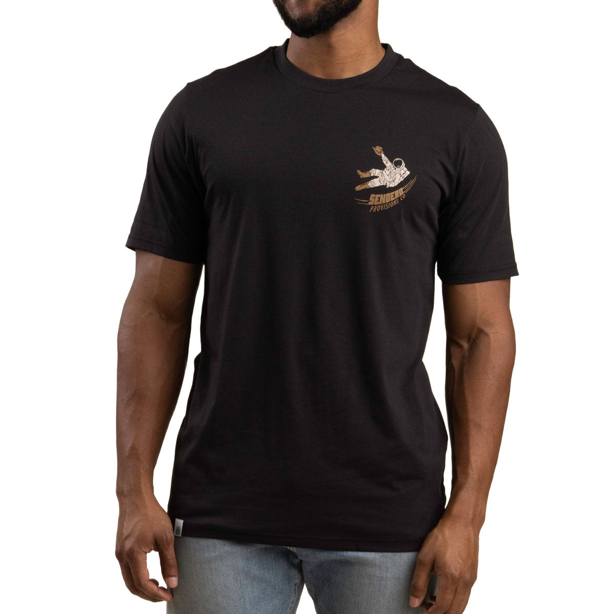 Sendero To Space T-Shirt - Black image 3