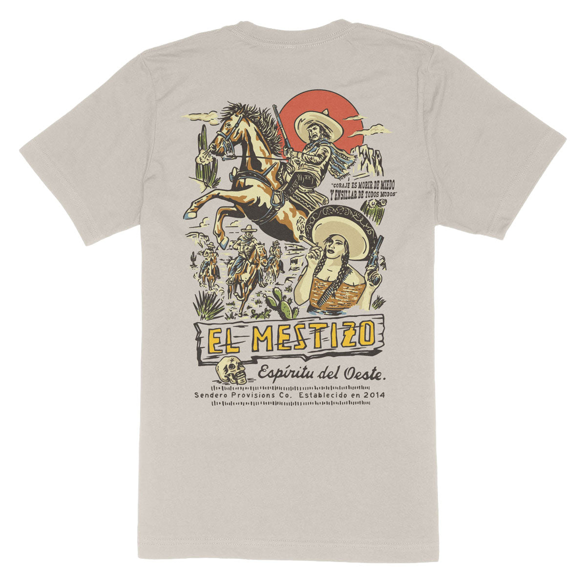 Sendero Mestizo T-Shirt - Sand image 1