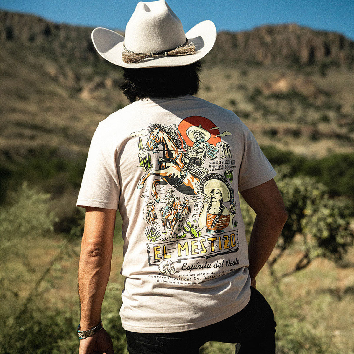 Sendero Mestizo T-Shirt - Sand image 4