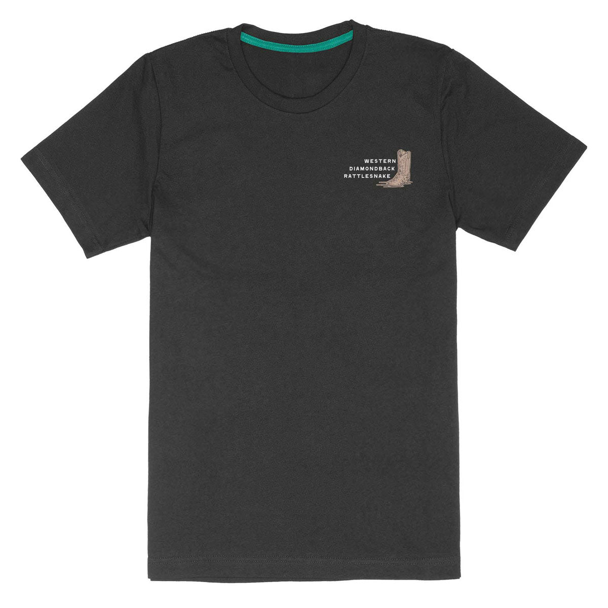 Sendero Rattlesnake T-Shirt - Vintage Black image 2