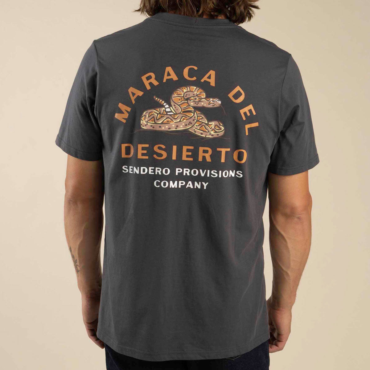 Sendero Rattlesnake T-Shirt - Vintage Black image 4