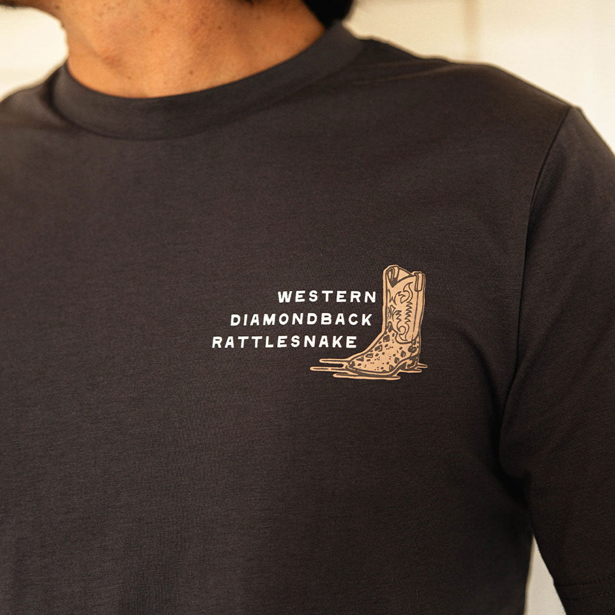 Sendero Rattlesnake T-Shirt - Vintage Black image 5