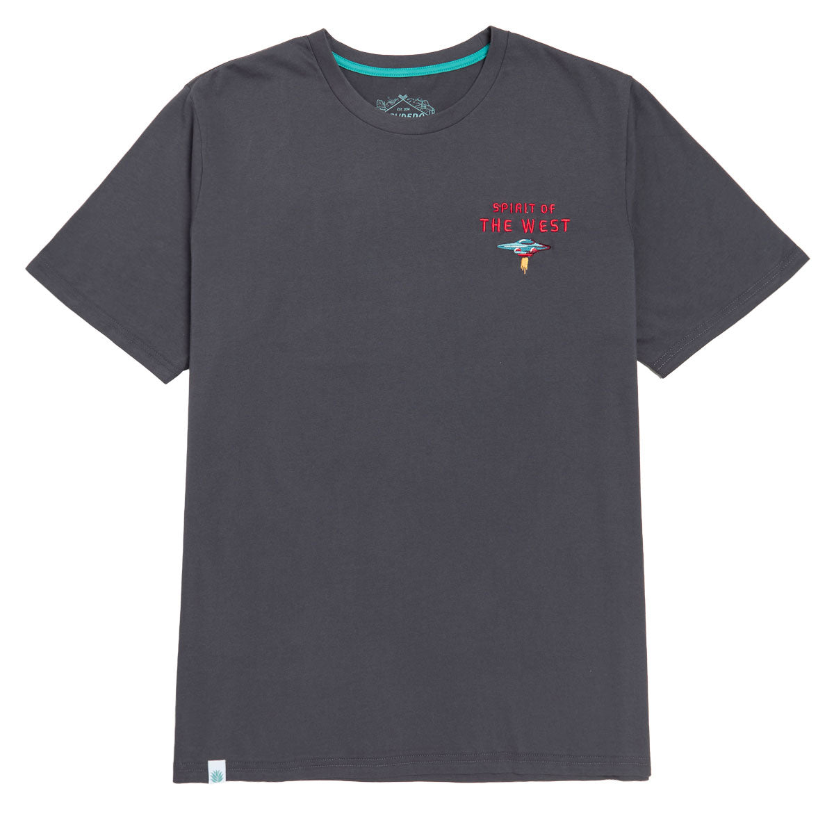 Sendero Danger Cowboy T-Shirt - Vintage Black image 2