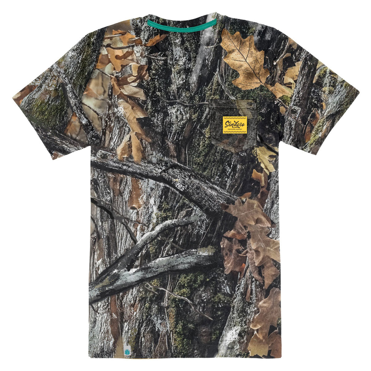 Sendero Logo Vintage Pocket T-Shirt - Will Tree Camo image 1