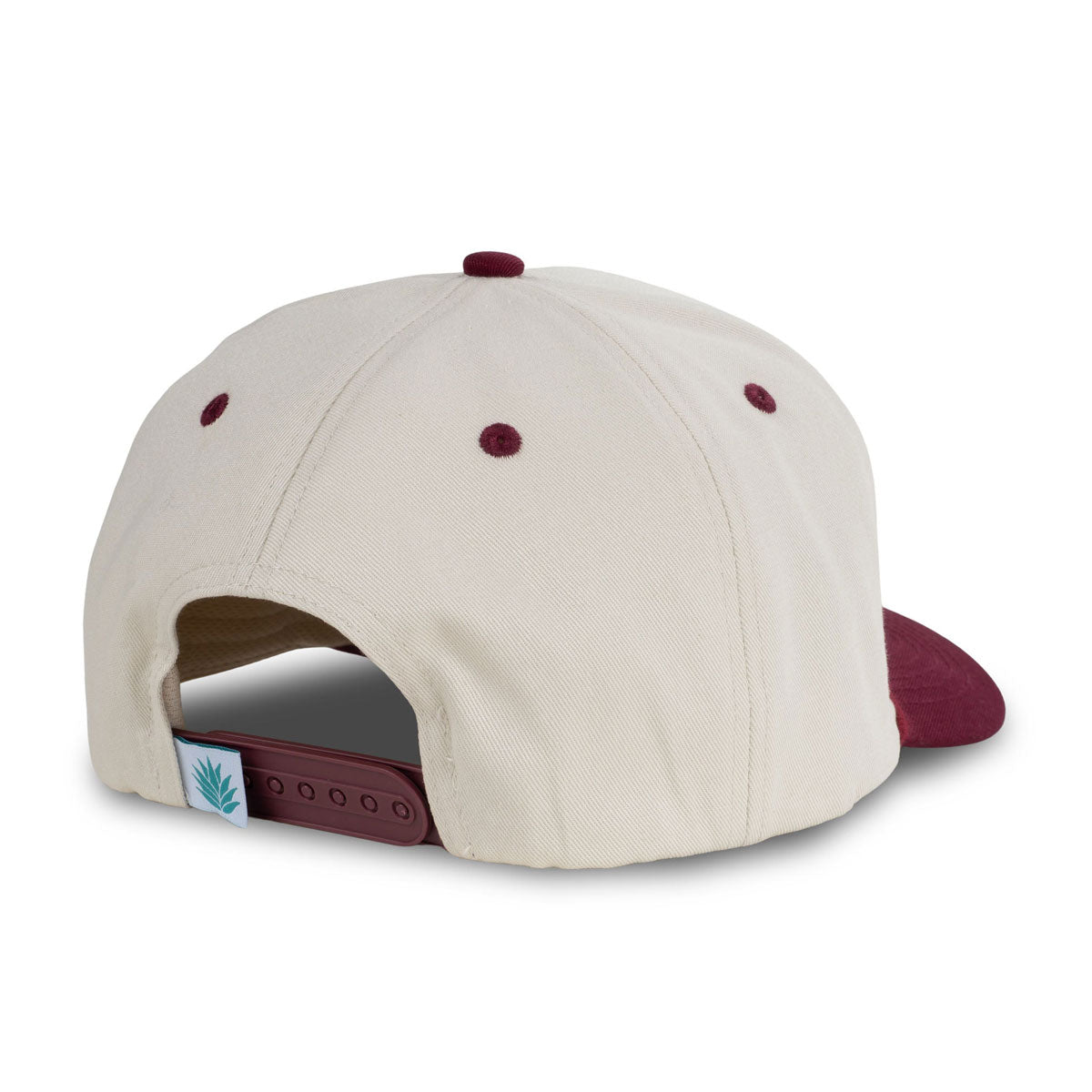 Sendero Cowboy Hat - Cream/Maroon image 2