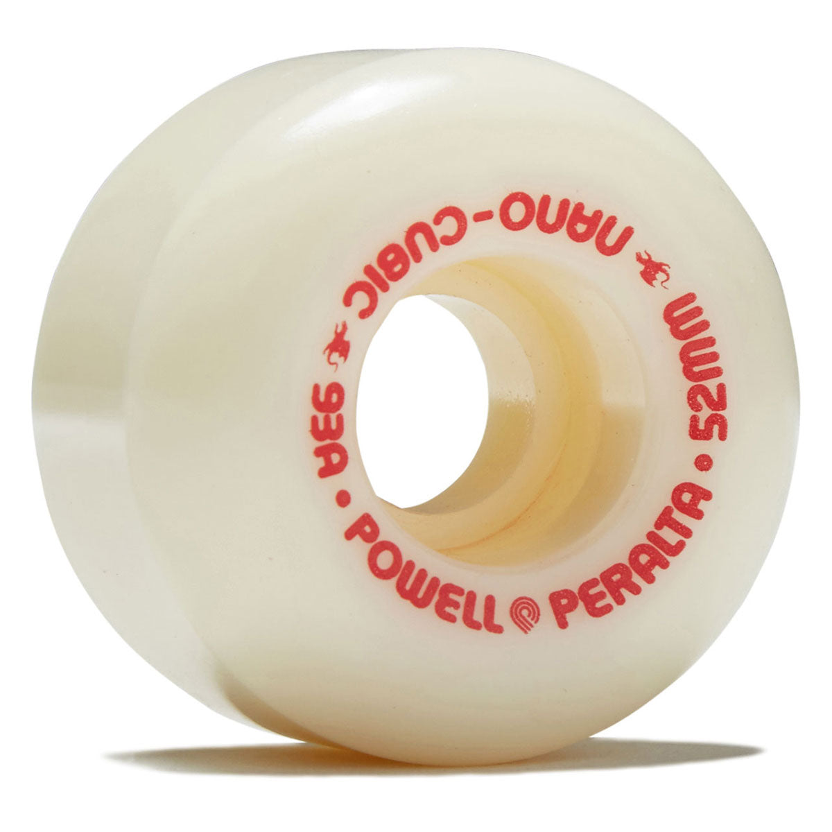 Powell-Peralta Dragon Formula Nano Cubic 93a Skateboard Wheels - Off White - 52mm image 1
