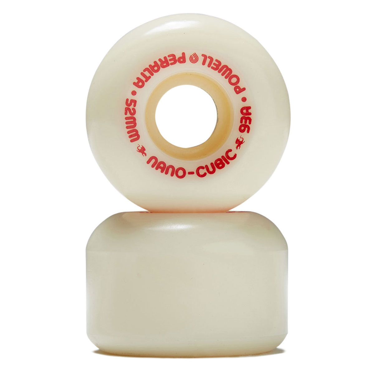 Powell-Peralta Dragon Formula Nano Cubic 93a Skateboard Wheels - Off White - 52mm image 2