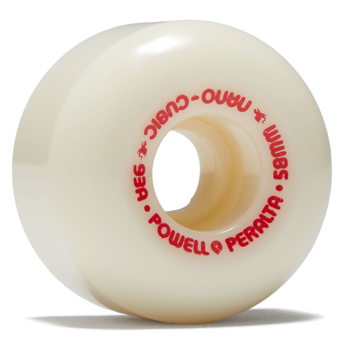 Powell-Peralta Dragon Formula Nano Cubic 93a Skateboard Wheels - Off White - 58mm image 1