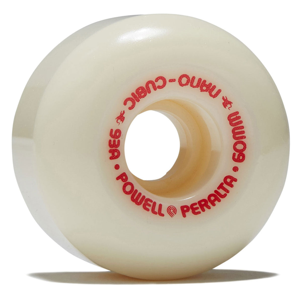 Powell-Peralta Dragon Formula Nano Cubic 93a Skateboard Wheels - Off White - 60mm image 1