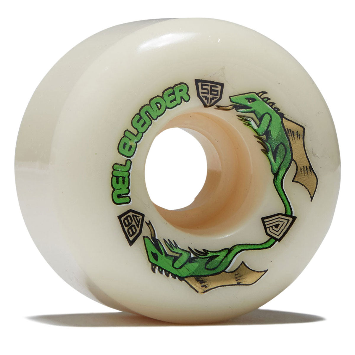 Powell-Peralta Dragon Formula Niel Blender 88a A2 Skateboard Wheels - Off White - 56mm image 1