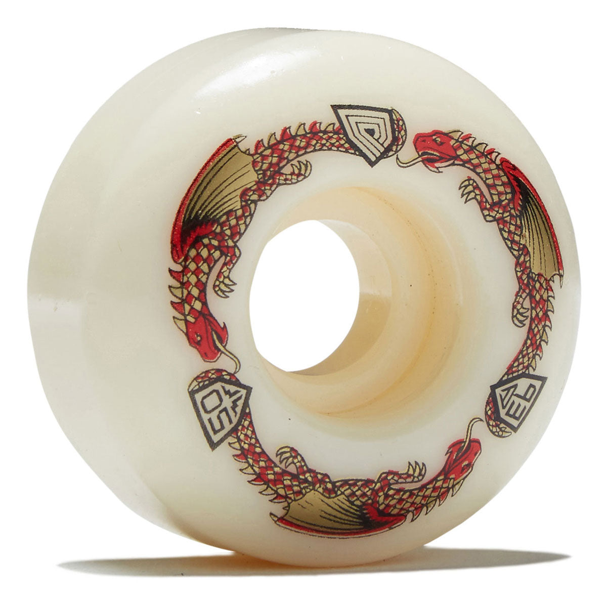 Powell-Peralta Dragon Formula 93a V1 Skateboard Wheels - Off White - 50mm image 1
