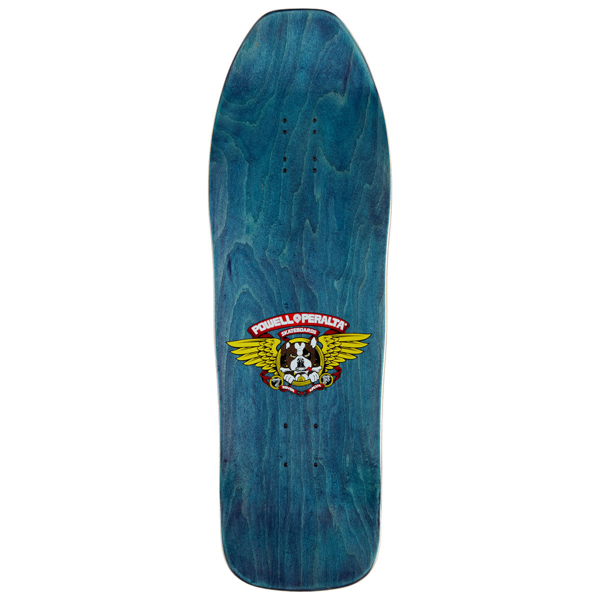 Powell-Peralta Frankie Hill Bull Dog 13 Skateboard Deck - Blue/Red Fade - 10.00