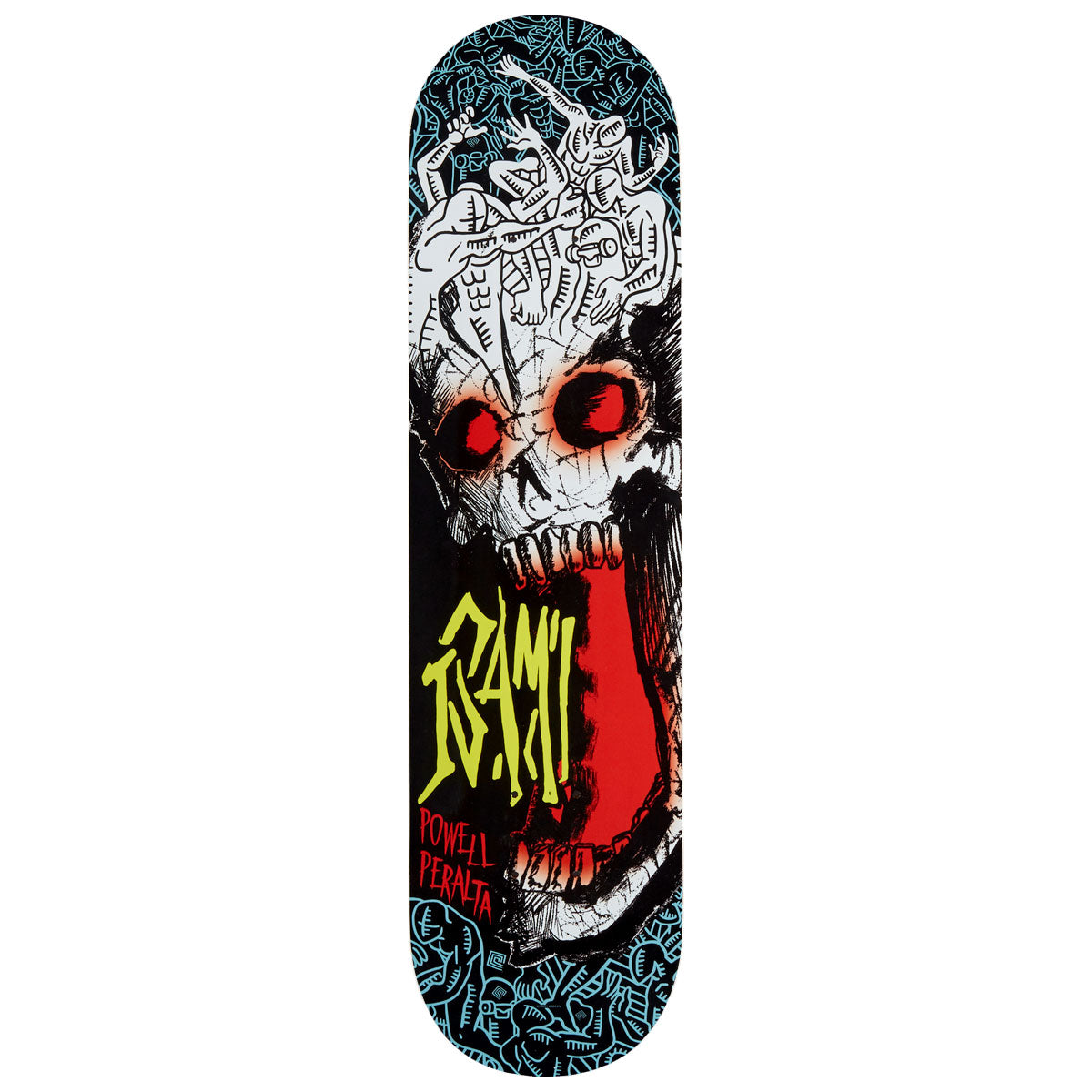 Powell-Peralta Isamu Yamamoto Skull Skateboard Deck - 7.25